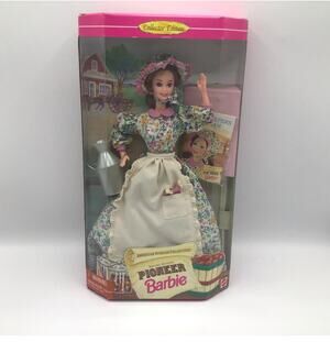 1995 Pioneer Barbie Doll American Stories Second Edition Mattel 14756 NIB NRFB